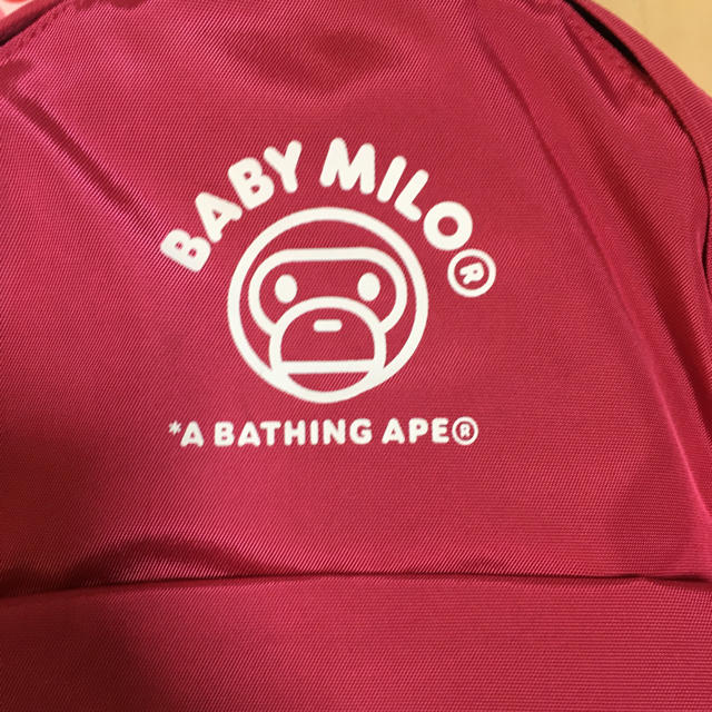 A BATHING APE - bape バックパック アベイシングエイプ ピンクの通販