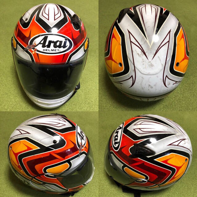 アライヘルメット青山周平レプリカ美品