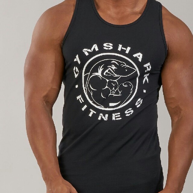 gymshark gym shark ジムシャーク タンクトップの通販 by 筋肉太郎's