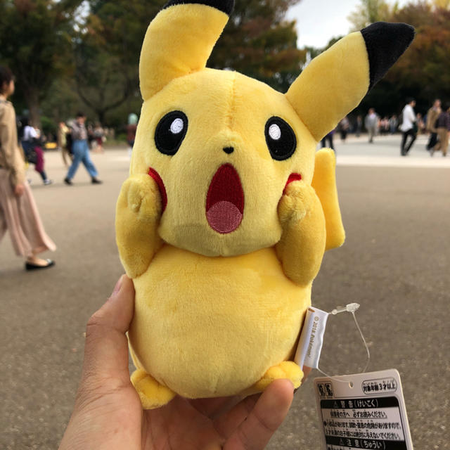 レア】ムンク展 ピカチュウ ぬいぐるみ ムンク展 ピカチュウ