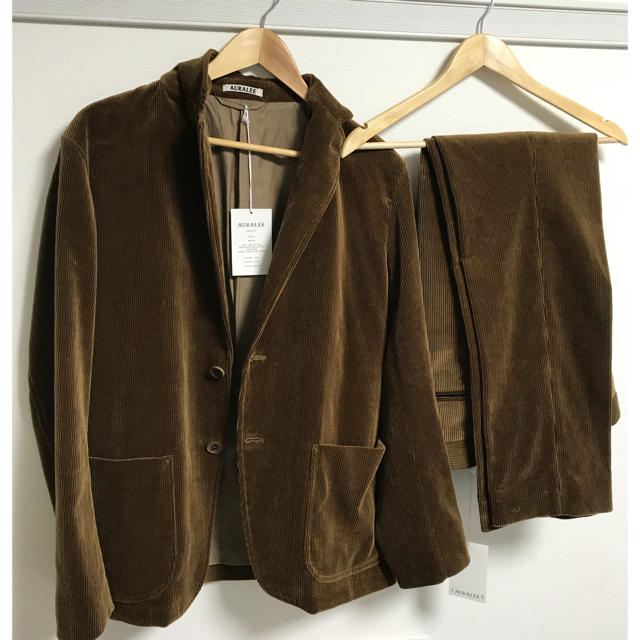 AURALEE オーラリー コーデュロイ セットアップの通販 by まさはる's