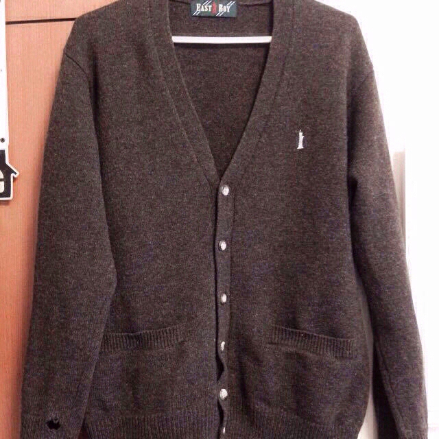 EASTBOY - EAST BOY カーディガン (こげ茶の通販 by △▽ Flan shop