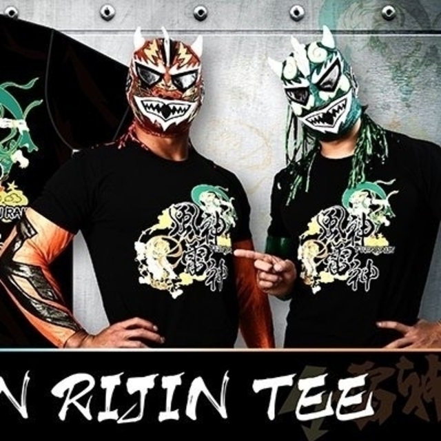 新日本プロレス 風神 雷神 Tシャツ 新品 未開封 限定 SHO YOH R3の通販