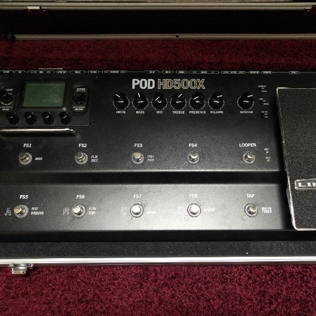 LINE6 POD HD500X ハードケース付き GW特価 中古