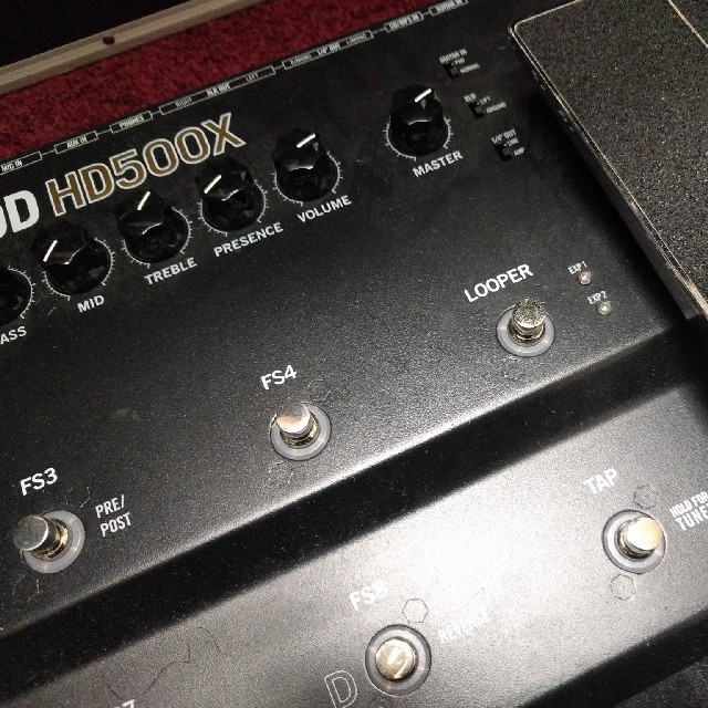 LINE6 POD HD500X ハードケース付き GW特価 中古