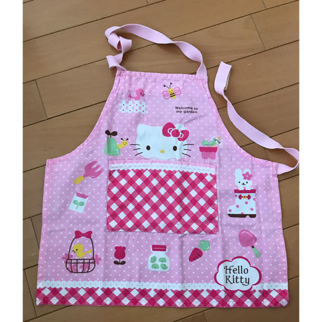 ハローキティ - キティーちゃん エプロンの通販 by ducca shop｜ハロー
