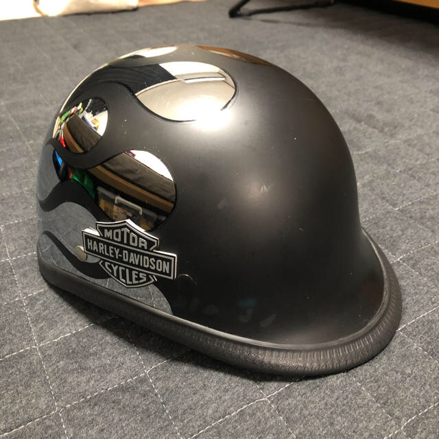 Harley Davidson - カスタム ジョッキーヘルメット クローム ハーレー