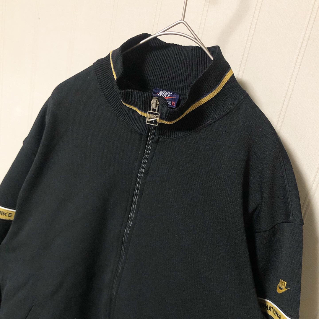 NIKE - 日本製 80s 紺タグ NIKE ナイキ トラックジャケット ジャージ