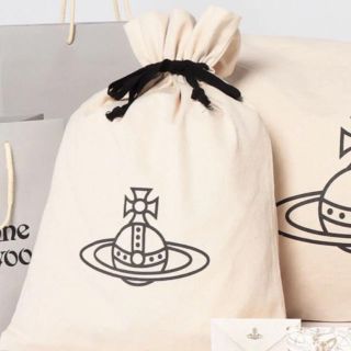 ヴィヴィアンウエストウッド ベロア オーブ刺繍 巾着 ポーチ Vivienne