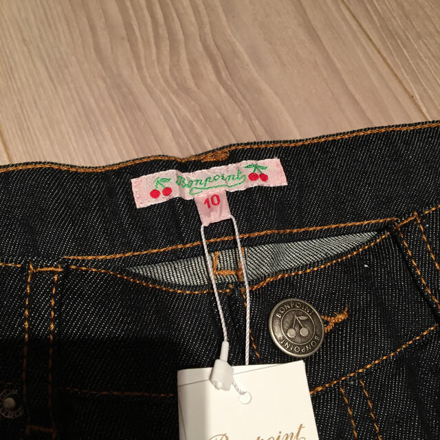 新品Bonpointボンポワン ボンポワン デニム 10A デニムパンツ ブルー