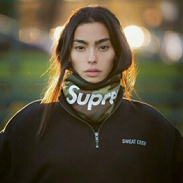 Supreme - 新品半タグSupreme neckgaitor camo ネックウォーマー タグ