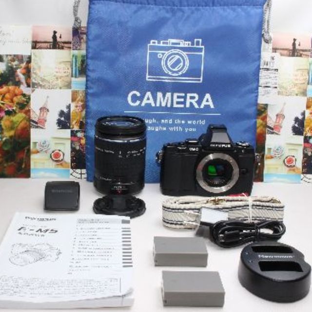 OM-D ❤️超望遠レンズ&予備バッテリー付き❤️オリンパス OM-D E-M5