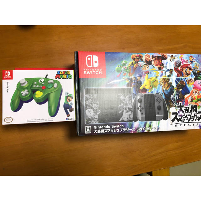 NintendoSwitchライト スマブラ コントローラー断捨離セット