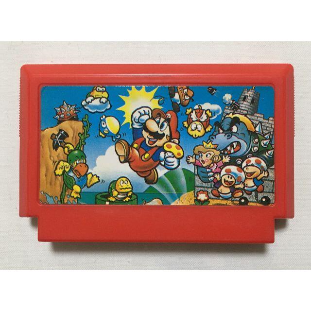 ファミリーコンピュータ - 【ファミコン】スーパーマリオブラザーズ 赤