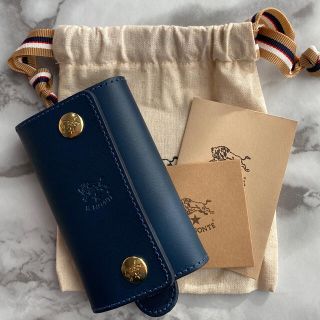 IL BISONTE - ☆新品未使用☆ イルビゾンテ 6連キーケース ネイビー