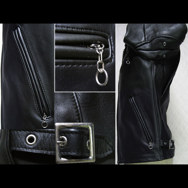 schott - schott 642 襟付きシングルライダース 【値下げ可】の通販 by