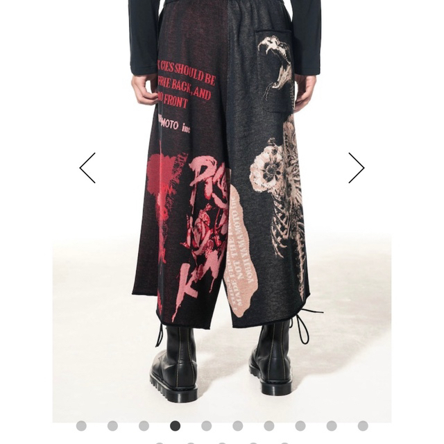Yohji Yamamoto - s`yte yohji yamamotoジャガードニットパンツの通販