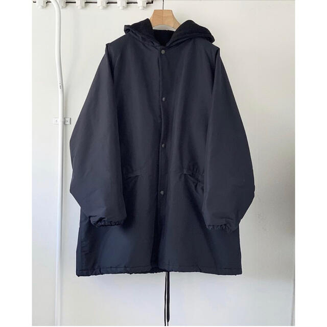COMOLI - COMOLI コットン シルク フーデッド コート サイズ2の通販 by