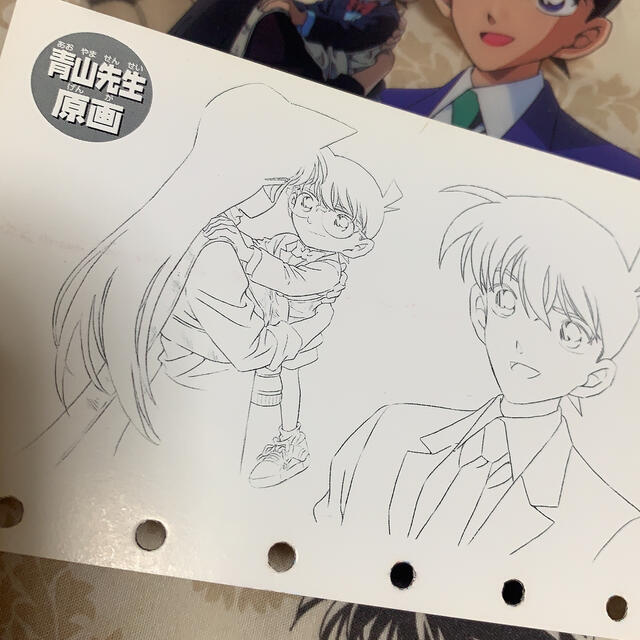 名探偵コナン コナン カード 工藤新一 毛利蘭 セル画の通販 by どん