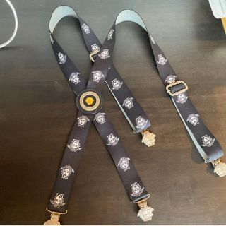 VERSACE ヴェルサーチ サスペンダー メデューサ VERSACE ヴェルサーチ