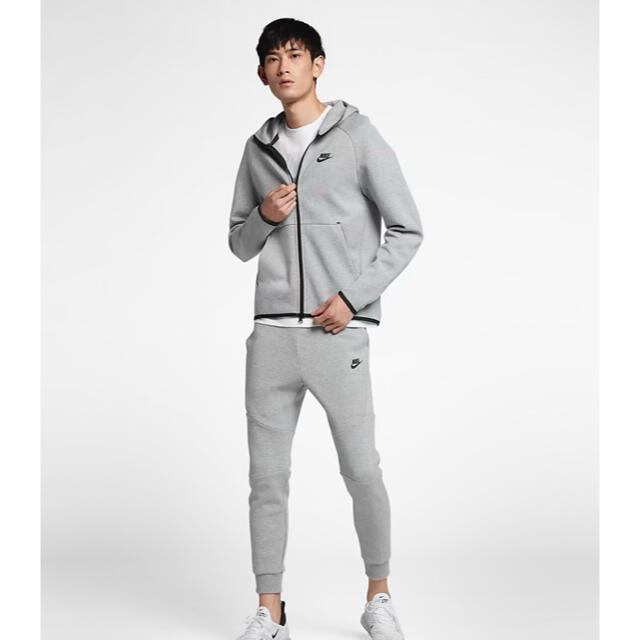 NIKE ナイキ テックフリース パーカー グレー Lサイズ NIKE テック