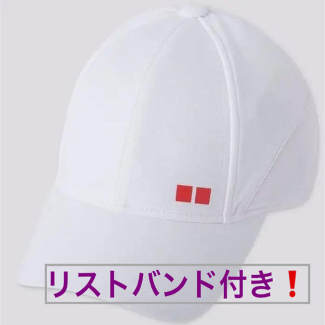 UNIQLO - UNIQLO ユニクロ テニス キャップ 錦織圭 リストバンド付きの