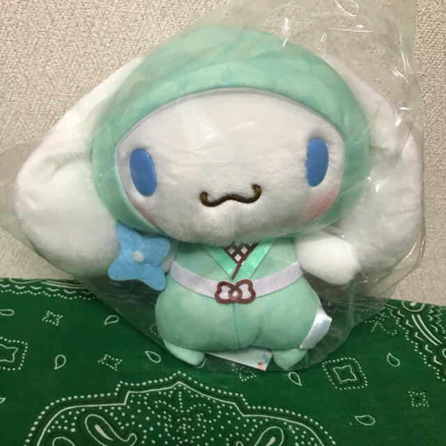 シナモロール OH！NINJA ぬいぐるみ シナモン 忍者(緑)の通販 by