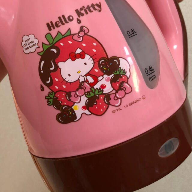 Hello kitty ハローキティ湯温計 ピンク キティちゃんでいい湯かげん