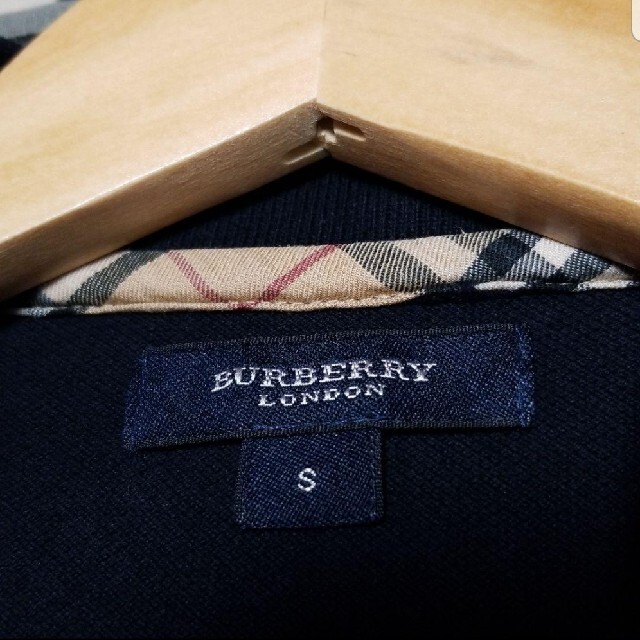BURBERRY - BURBERRY LONDON ノバチェック 刺繍ロゴ ポロシャツの通販