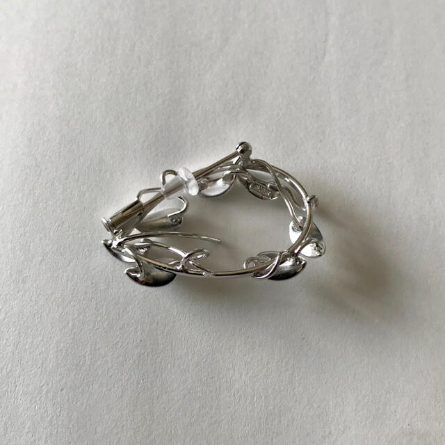 シルバーブローチ 空枠 パール用の通販 by のんちゃん's shop❤︎｜ラクマ