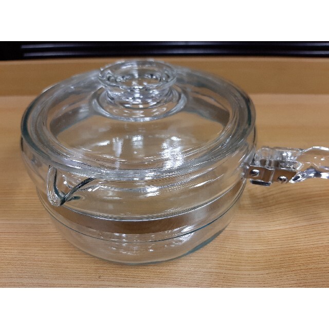 Pyrex - オールド パイレックス のガラス鍋 片手鍋 レトロ