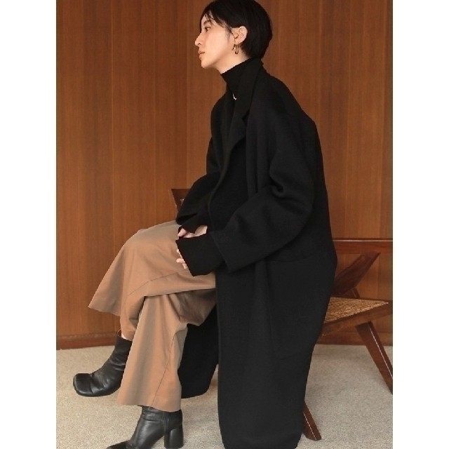 TODAYFUL - 【TODAYFUL】Wool Over Coat ウールオーバーコート黒