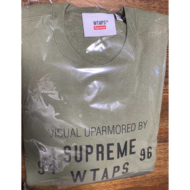 Supreme - Supreme WTAPS Crewneck light olive XXLの通販 by