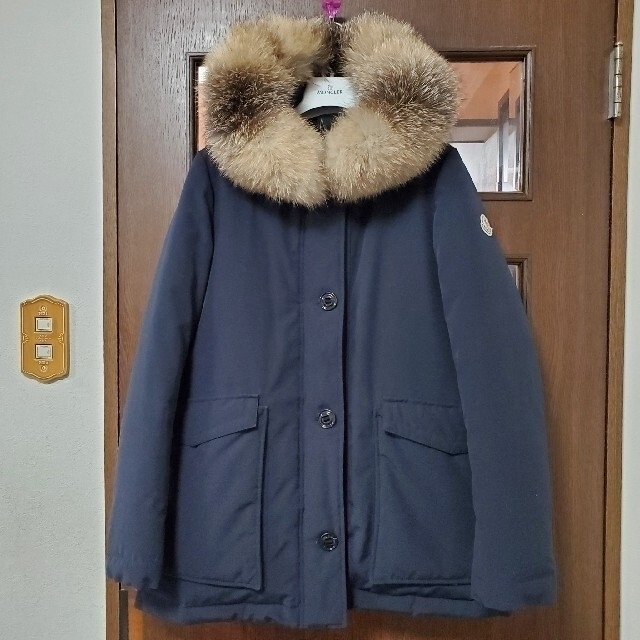 MONCLER - 稀少 MONCLER COURVITE フォックスファーダウンコート