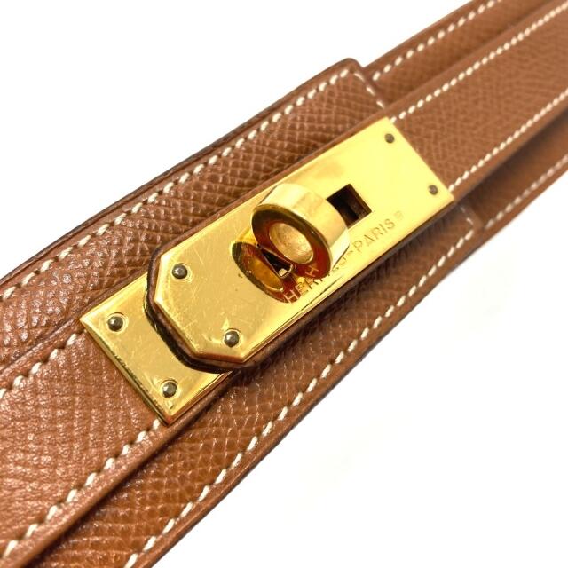 エルメス ケリー ターンロック ベルト ゴールド ゴールド金具