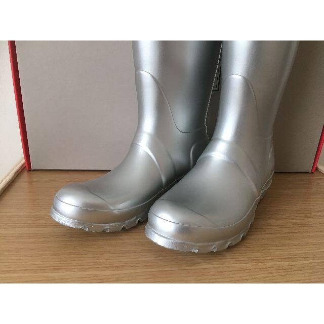 HUNTER - HUNTER長靴シルバー23cmの通販 by mm94's shop｜ハンターなら