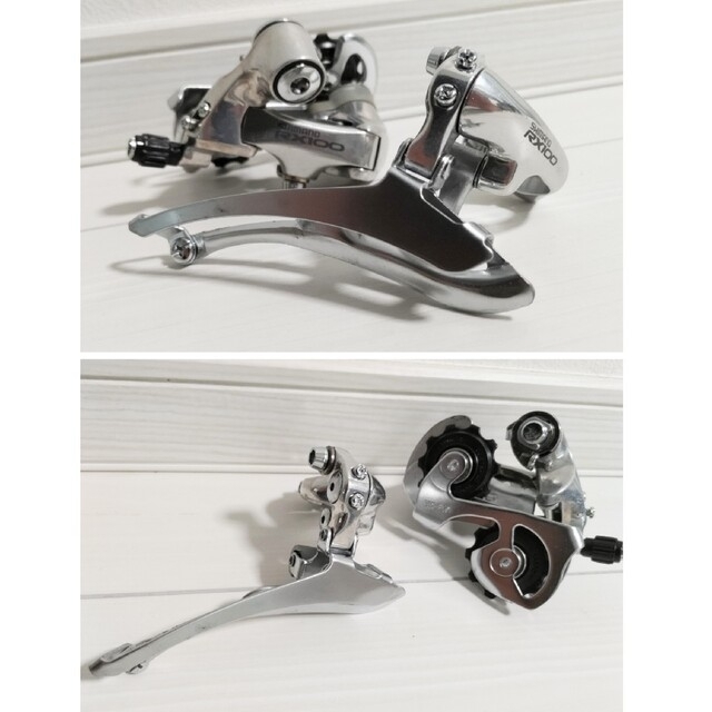 自転車 コンポーネントセット アルミ製 Shimano RX100 STI