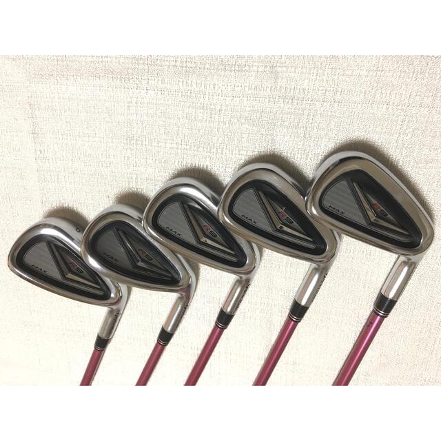 テーラーメイド R9 MAX レディースアイアン5本セット】TaylorMade