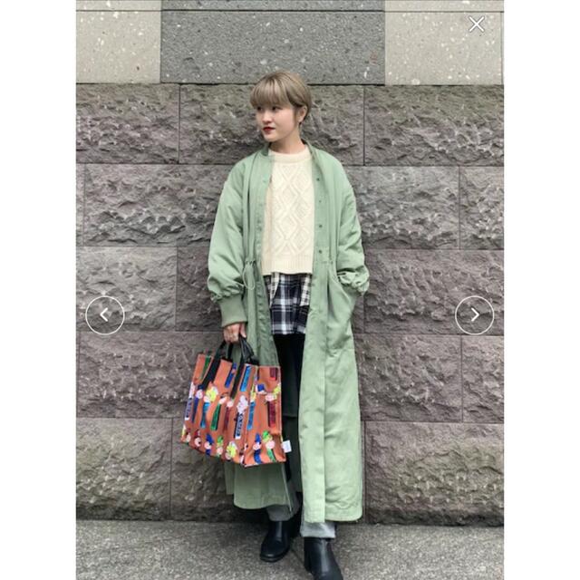 キルティングベスト付 3way馬刺繍コート