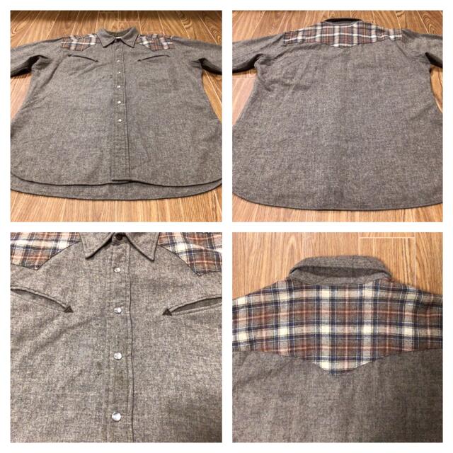 PENDLETON - 70's Pendleton ペンドルトン 白タグ ウエスタン ウール