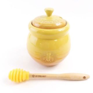 LE CREUSET - ルクルーゼ ハニーポット 1点 イエロー系 はちみつ 蜂蜜