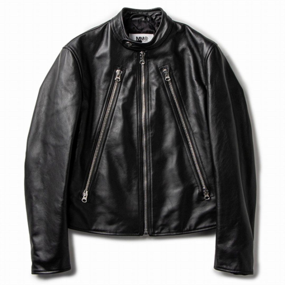 MM6 - MM6 MAISON MARGIELA レザージャケット 5ZIPの通販 by AMAZING