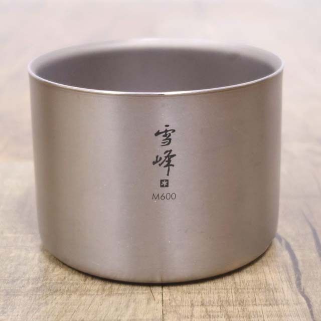 Snow Peak - 訳あり 廃盤 スノーピーク スタッキングマグ雪峰 m600