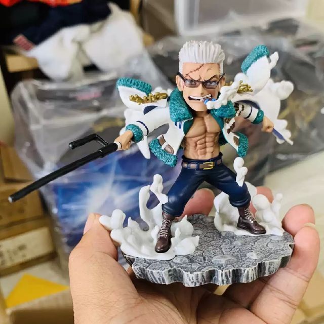 ワンピース スモーカー 海軍中将 ガレージキット フィギュア ワーコレ
