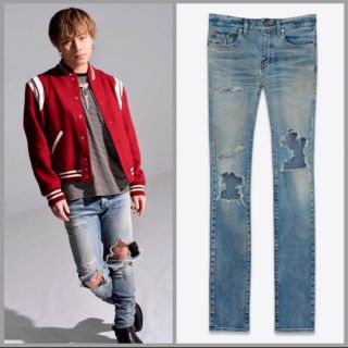 SAINT LAURENT - 登坂広臣着用 SAINT LAURENT PARIS デニムの通販 by