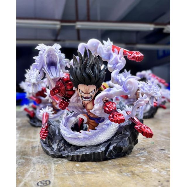 ワンピース ルフィ ギア4 スネイクマン ガレージキット ワーコレ