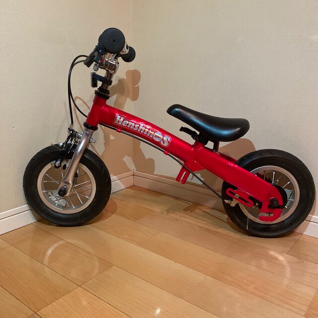 へんしんバイク 赤 12インチ Yahoo!オークション -「henshin bike」(12