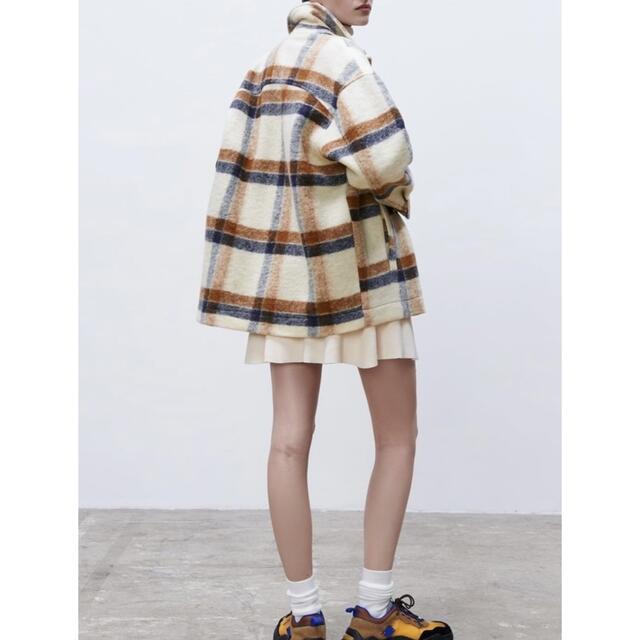ZARA - ZARA ザラ・プレミアム チェック シャツジャケットの通販 by