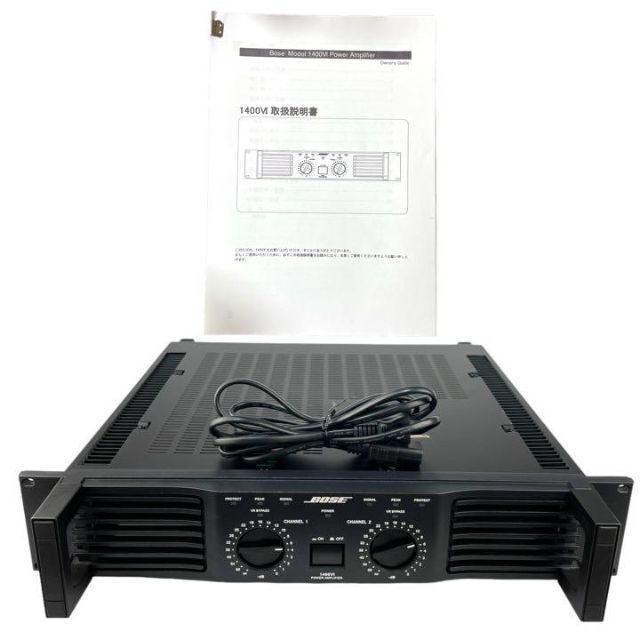 BOSE 1400VI パワーアンプ 動作品BOSE 1400VI パワーアンプ ボーズ