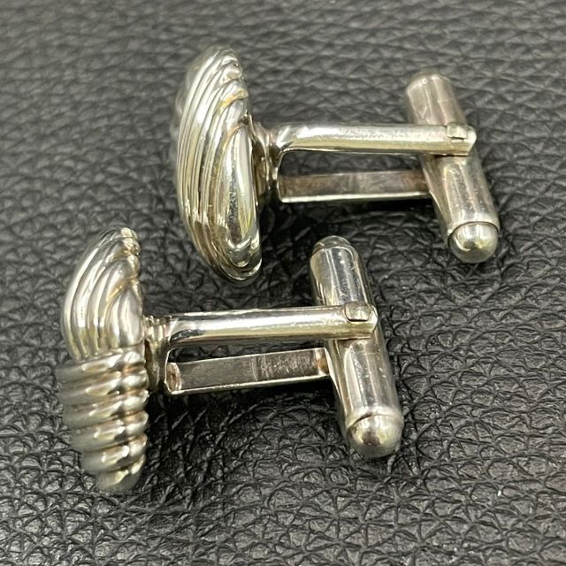 ティファニー クロスライン カフス SV925 シルバー アクセサリー 美品